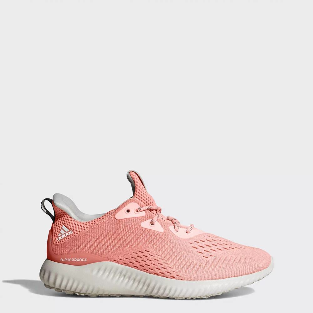 Adidas Alphabounce EM Tenis Para Correr Rosas Para Mujer (MX-27763)